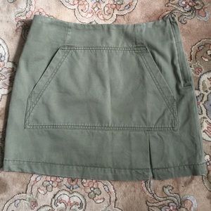 Marc by Marc Jacobs military green skirt