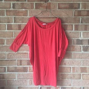 Cut out shoulder top