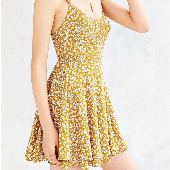 Urban outfitters scarlet fit+flare dress