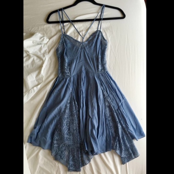 Free People Dresses & Skirts - NEVER WORN Free People Dress with Lace Detail