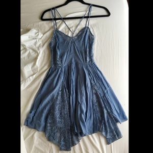 NEVER WORN Free People Dress with Lace Detail