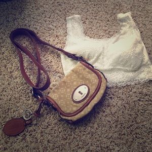 Fossil cross body bag
