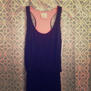 Black maxi dress (X-small)