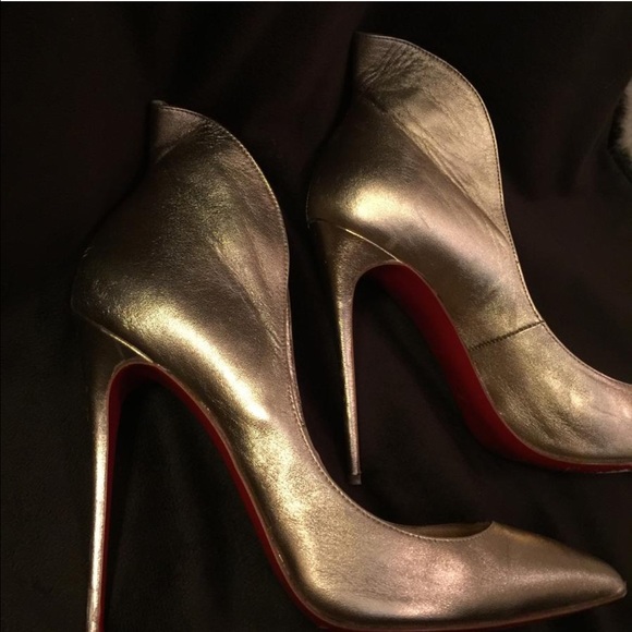 Christian Louboutin Mea Laminata 120 Wing Stiletto