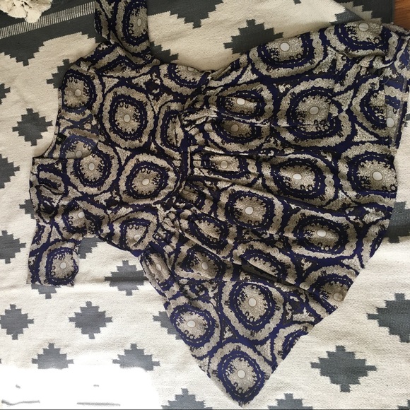 LF Brocade Print Chiffon Dress - Picture 3 of 3