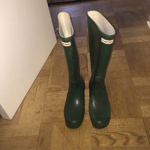 Green Hunter rainboots