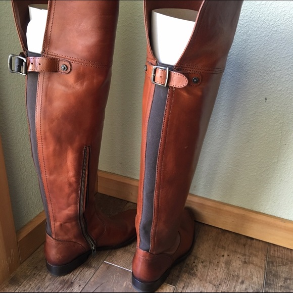 NIB Anthropologie Frye Melissa OTK Boots, 5.5 - Picture 2 of 4