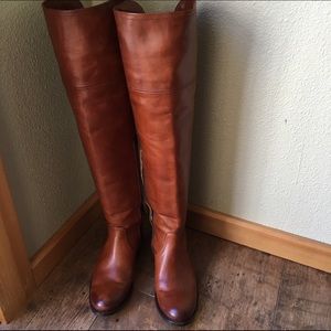 NIB Anthropologie Frye Melissa OTK Boots, 5.5