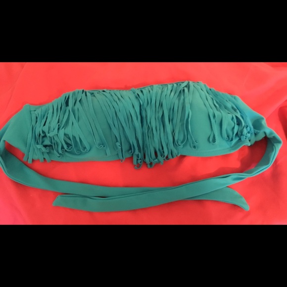 Blue Bathing suit Top