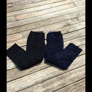 Two Pairs Sonoma Corduroys