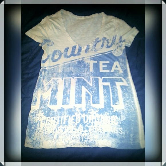 Blue and white Tshirt