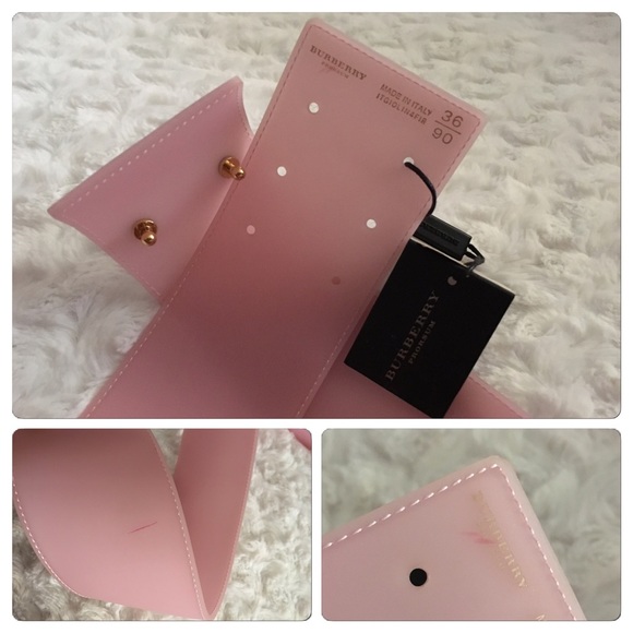 Burberry Prorsum Pale Lilac Belt