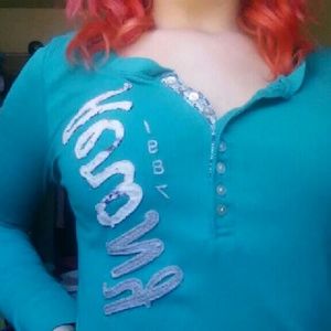 Aeropostale Long sleeve t shirt blue