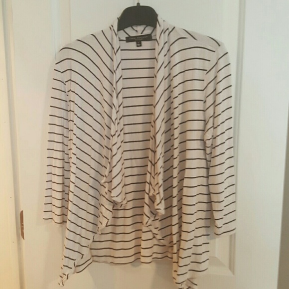 Green envelope open front cardigan