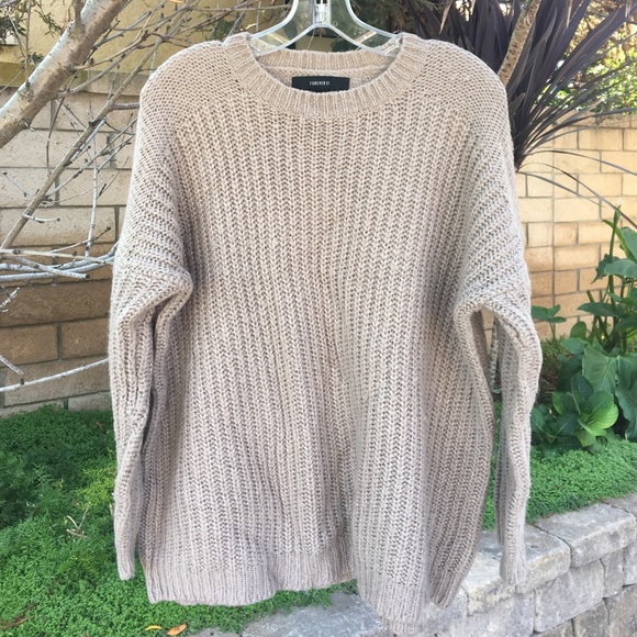 Forever 21 oversized sweater