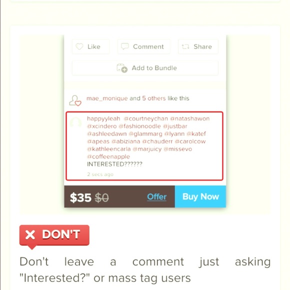 Etiquette - Picture 1 of 2