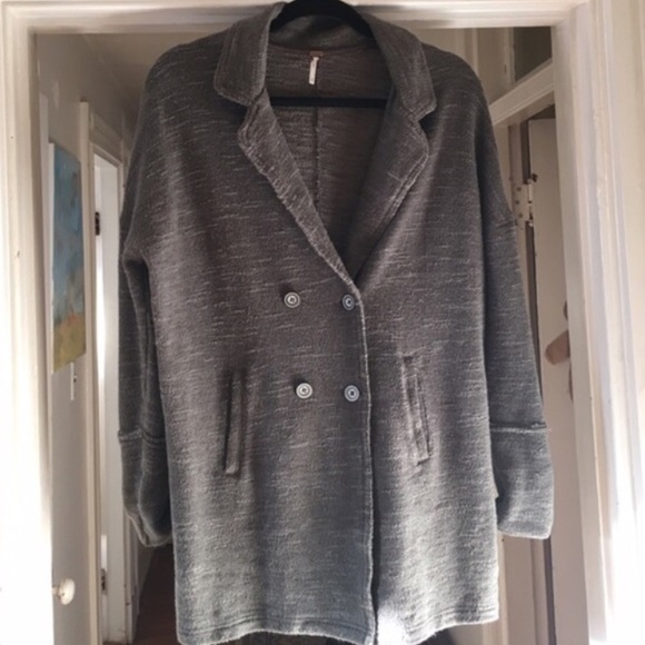 Free People Jackets & Blazers - Free People Sweater Jacket