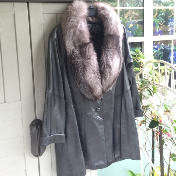 Pewter Metallic 3/4 Coat - Picture 1 of 3