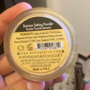 Bellapierre banana setting powder