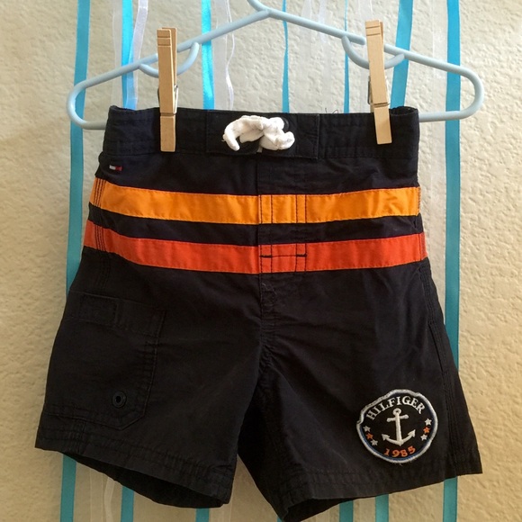 Tommy Hilfiger 2T Boys Swim Trunks