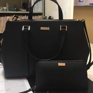 Authentic Kate spade with wallet