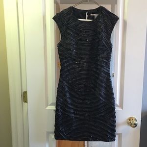 Beautiful DVF sequined cocktail dress