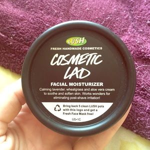 🚫SOLD🚫 Lush Cosmetics: Cosmetic Lad Moisturizer