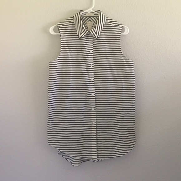 Striped Chico's Dress Shirt