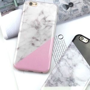 ✨FLASH SALE✨Pink/marble phone case