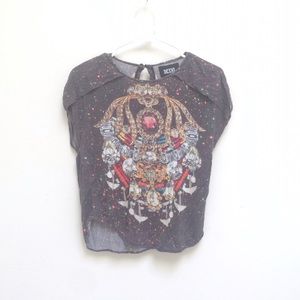 KTZ short sleeve digital print tee shirt