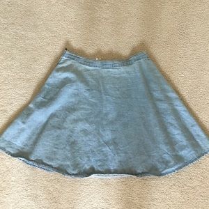 Kimchi Blue denim skirt