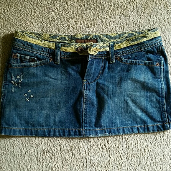 Jean skirt