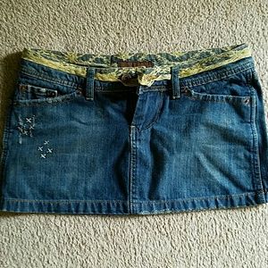 Jean skirt