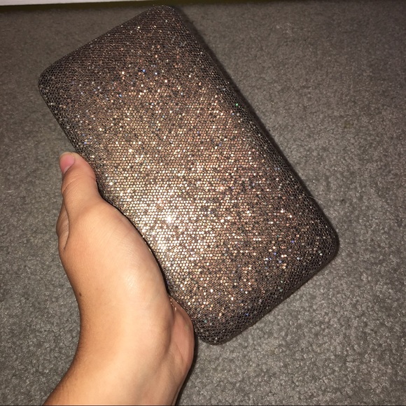Bronze glitter wallet ✨