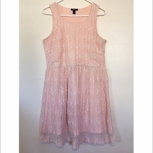 Light Pink Lace Forever Dress