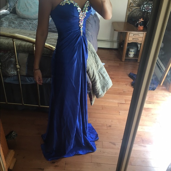 Royal blue Prom Dress
