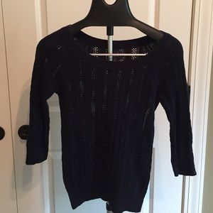 Navy blue American Eagle sweater
