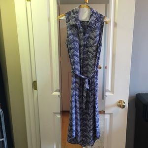 Equipment Tegan printed silk dress