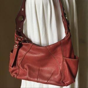 Tignanello Red Hand bag