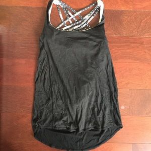 Lulu lemon bra top with open back