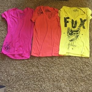 Fox racing tshirts (set of three)