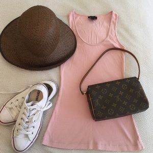 Express pink tank top