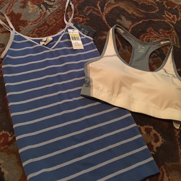 Workout Bundle Gym Athletic Cami Sports Bra