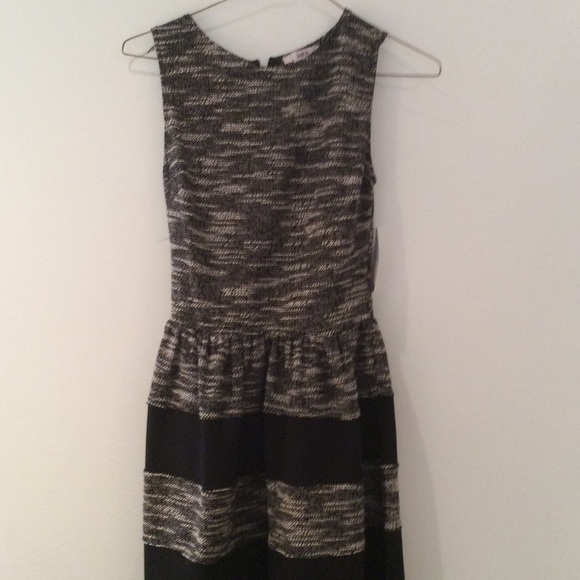 Black and Grey striped dress