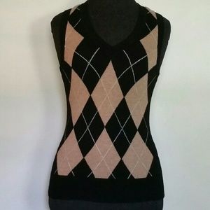 Argyle sweater vest