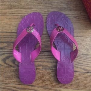 Tory burch flip flops