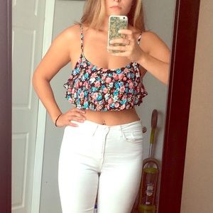 Floral Crop Top