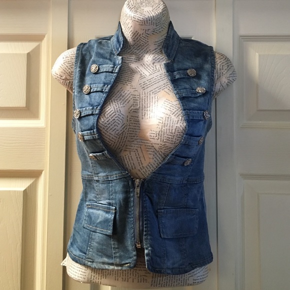 Lydia Jeans Uniform Vest