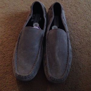 Men's Grey Loafers