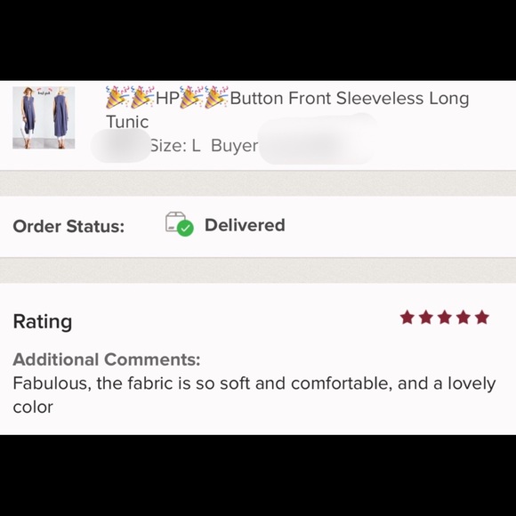 🎉HP🎉LAST ONE-Button Front Sleeveless Long Tunic - Picture 3 of 3